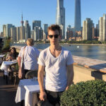 Das Foto zeigt Samuel Sommerhoff in Shanghai